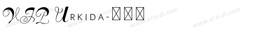VIP Urkida字体转换